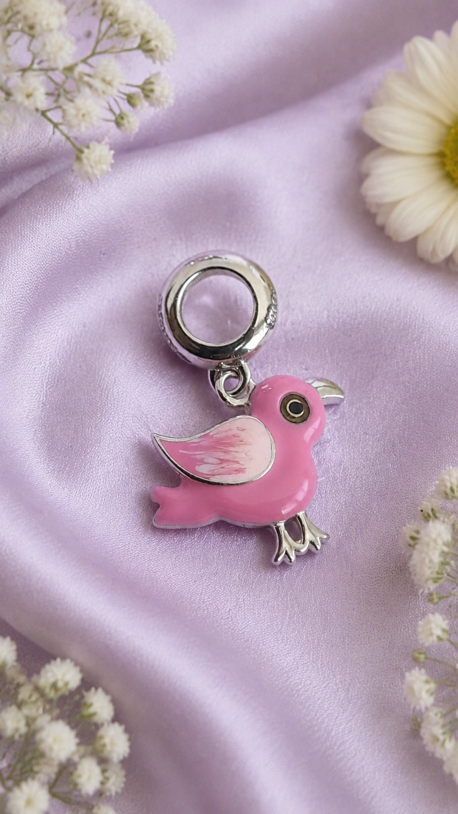 Pink Birdie Charm - MIO20260618