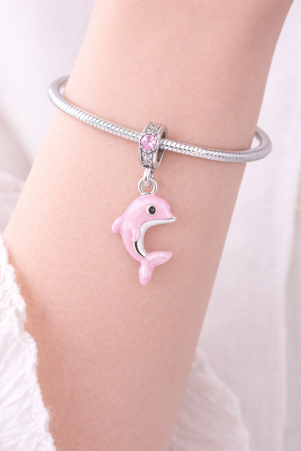 Pink Dolphin Charm - MIO20250020