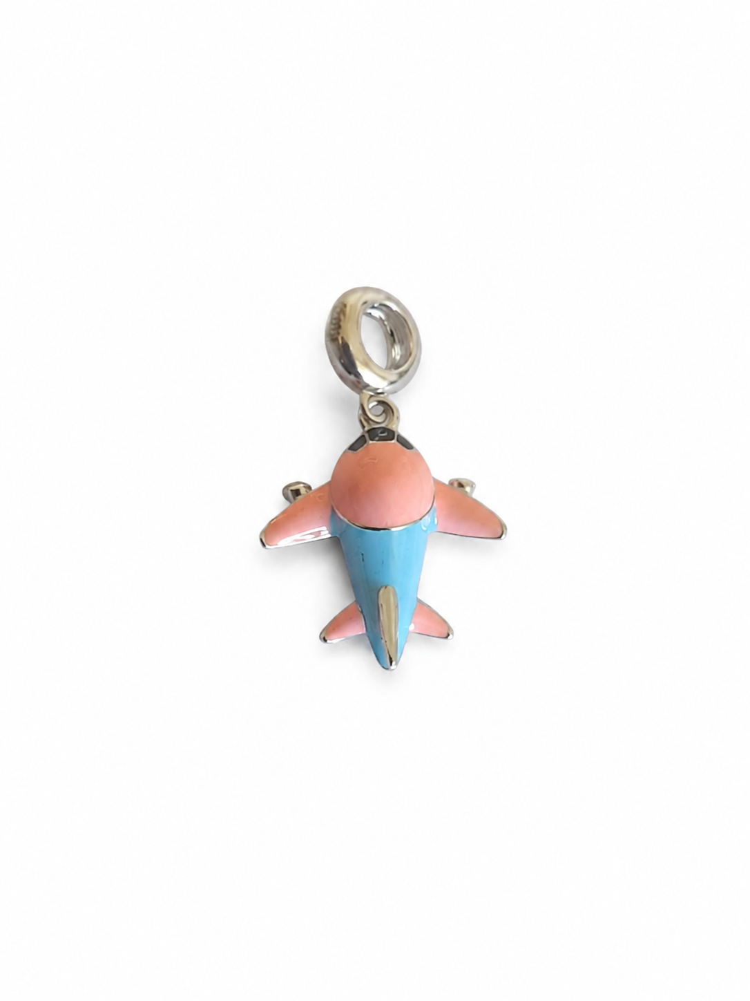 Blue Aeroplane Charm - MIO20260616
