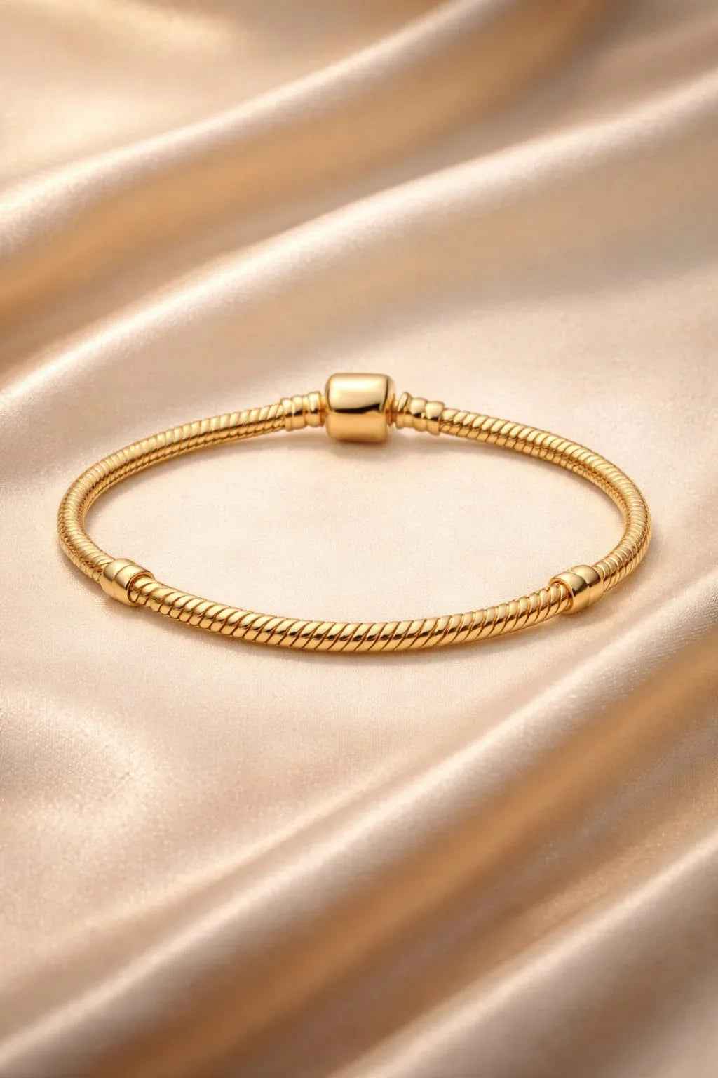 Golden Snake Chain Bracelet
