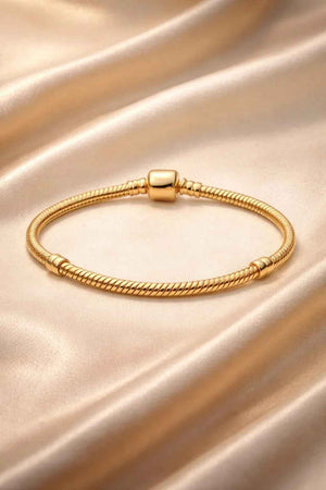 Golden Snake Chain Bracelet