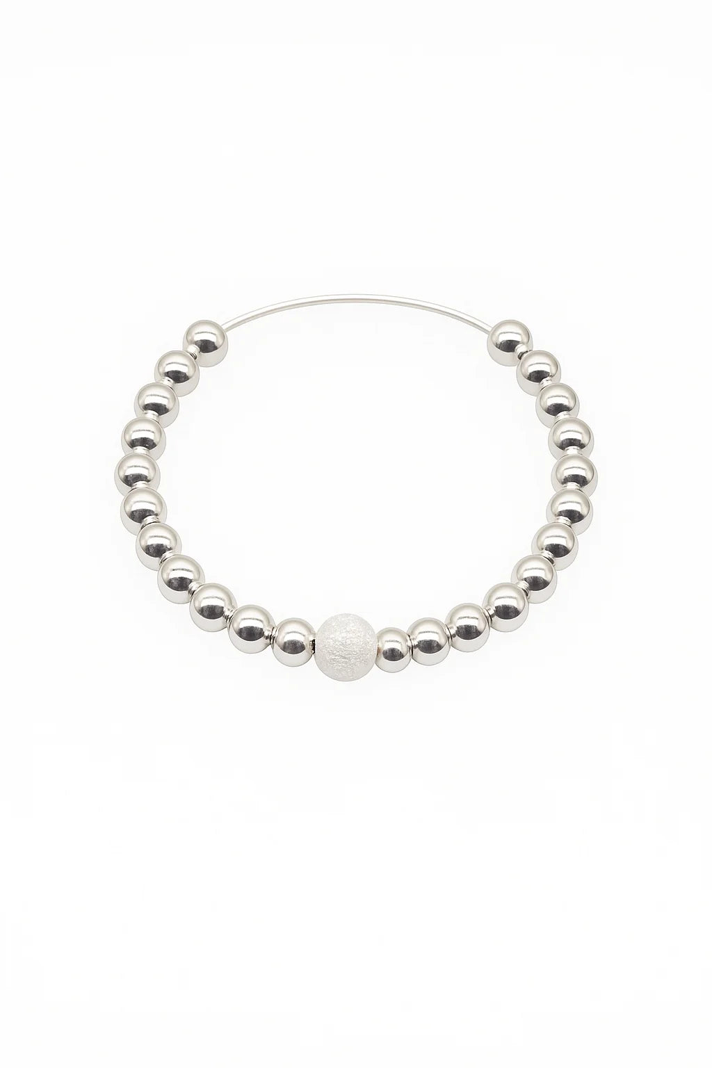 MIORA 925 Sterling Silver Beaded Bracelet - image 3