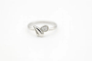 MIORA 925 Sterling Silver Bloom Zirconia Ring - image 4
