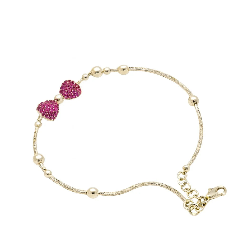 MIORA 925 Sterling Silver Blossom Bow Anklet - image 3