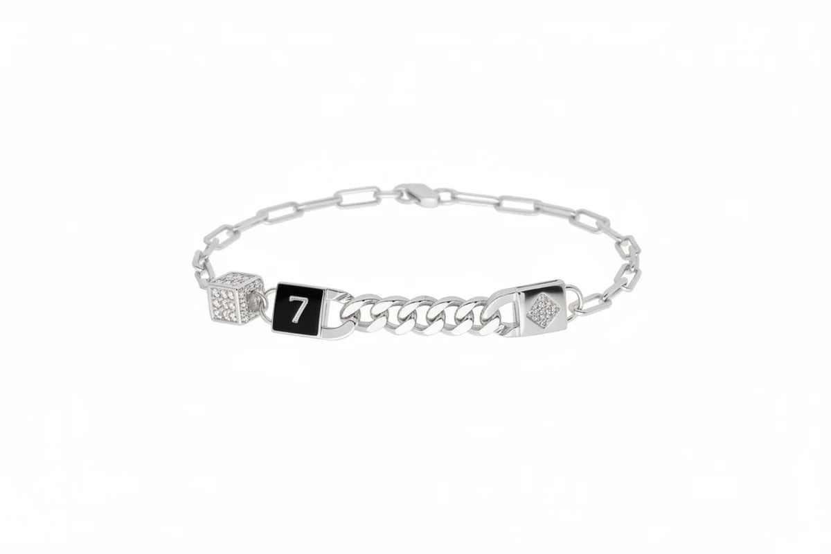 MIORA 925 Sterling Silver Curb Link Bracelet - image 3