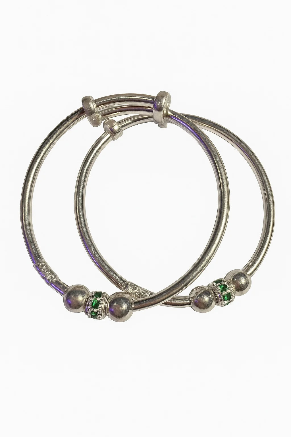 MIORA 925 Sterling Silver Curved Kada