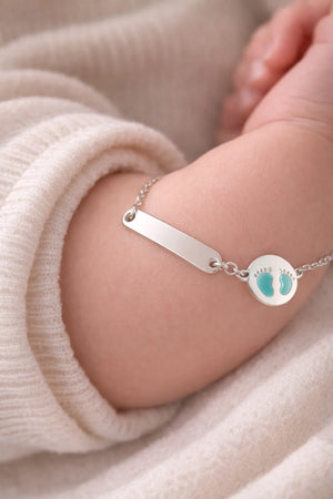 MIORA 925 Sterling Silver Engravable Bracelet