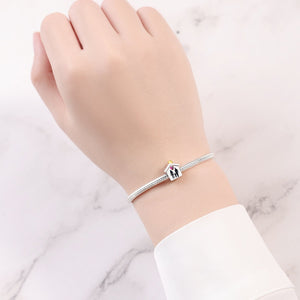 MIORA 925 Sterling Silver Family Home Bead
