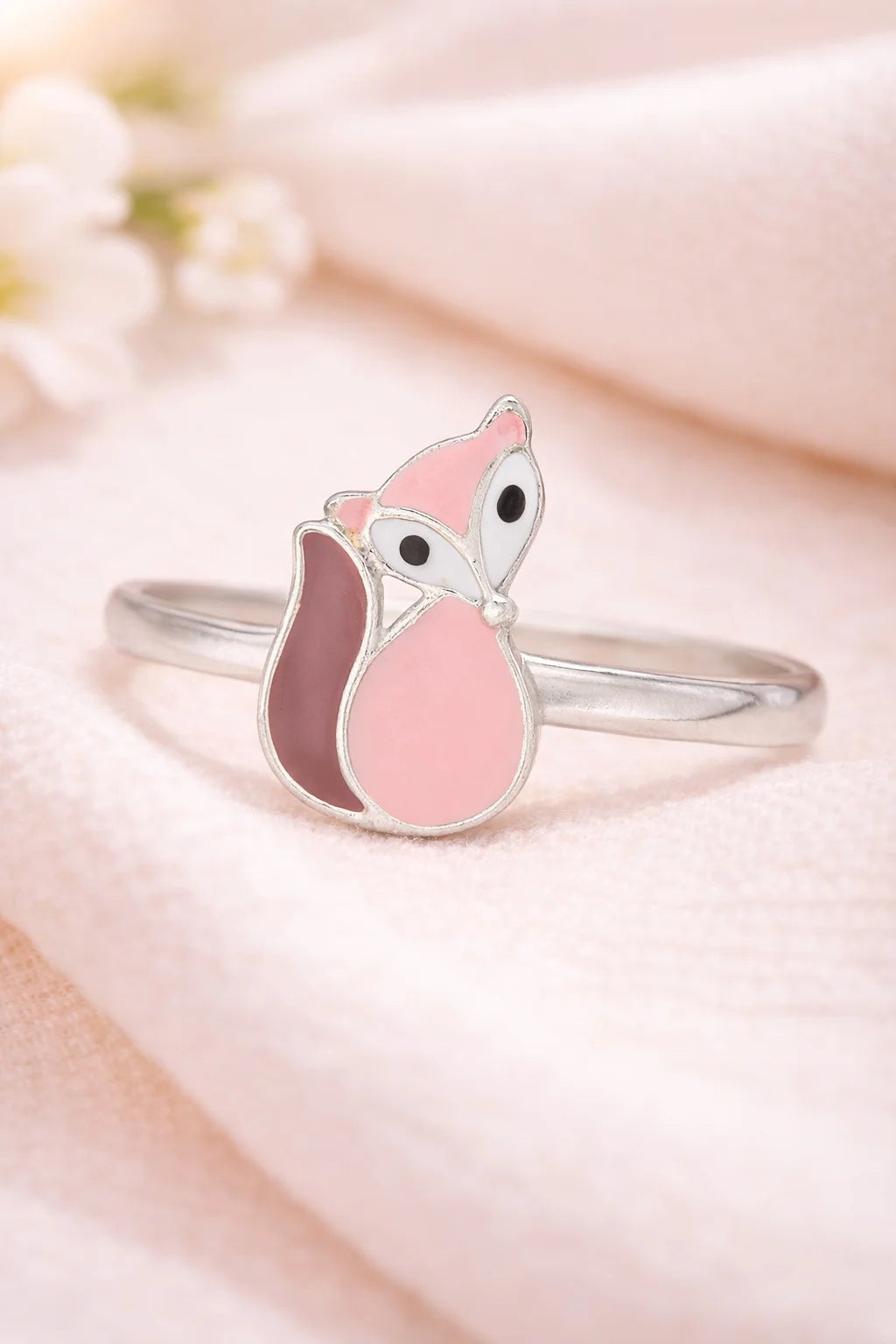 MIORA 925 Sterling Silver Fox Ring