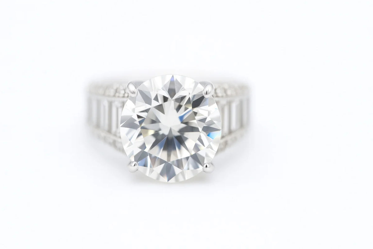 MIORA 925 Sterling Silver Grand-Solitaire Zirconia Ring - image 2