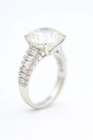MIORA 925 Sterling Silver Grand-Solitaire Zirconia Ring - image 5