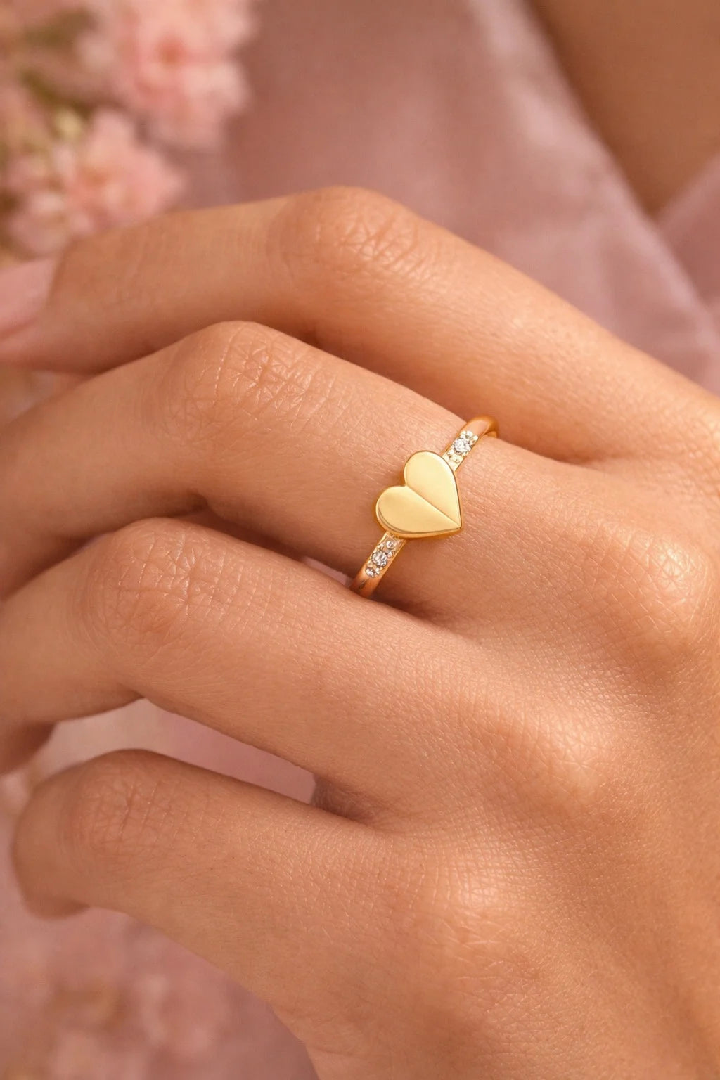 MIORA 925 Sterling Silver Heart-Love Zirconia Ring - image 3