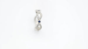 MIORA 925 Sterling Silver Infinity Zirconia Ring - image 3