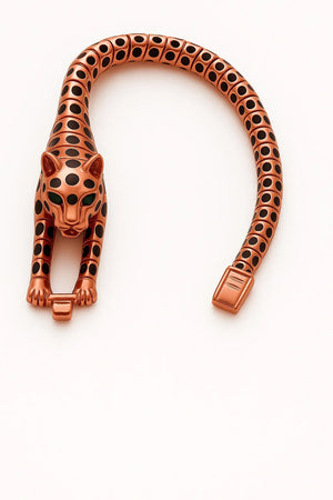 MIORA 925 Sterling Silver Jaguar Bracelet