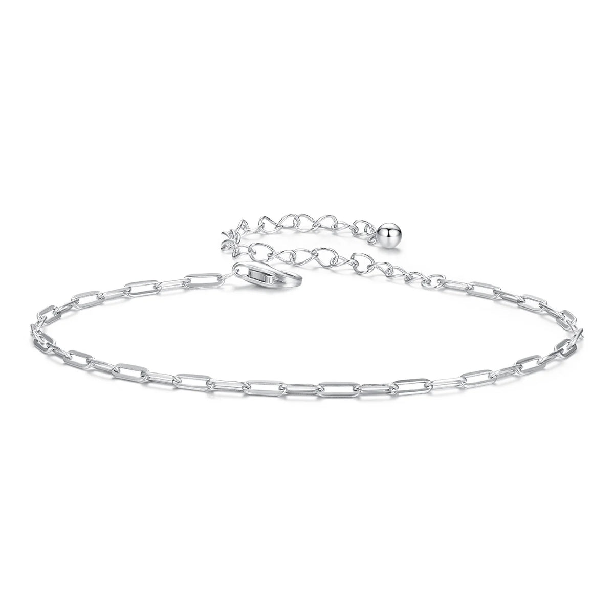 MIORA 925 Sterling Silver Link Chain Bracelet