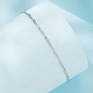 MIORA 925 Sterling Silver Link Chain Bracelet
