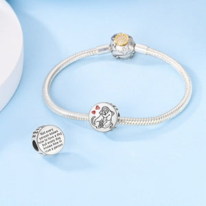 MIORA 925 Sterling Silver Pet Love Bead