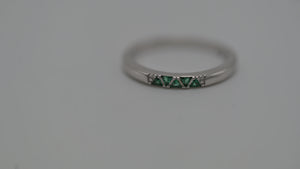 MIORA 925 Sterling Silver Pink-Sapphire Zirconia Ring - image 4