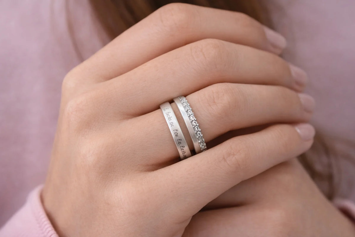 MIORA 925 Sterling Silver Promise Ring - main image