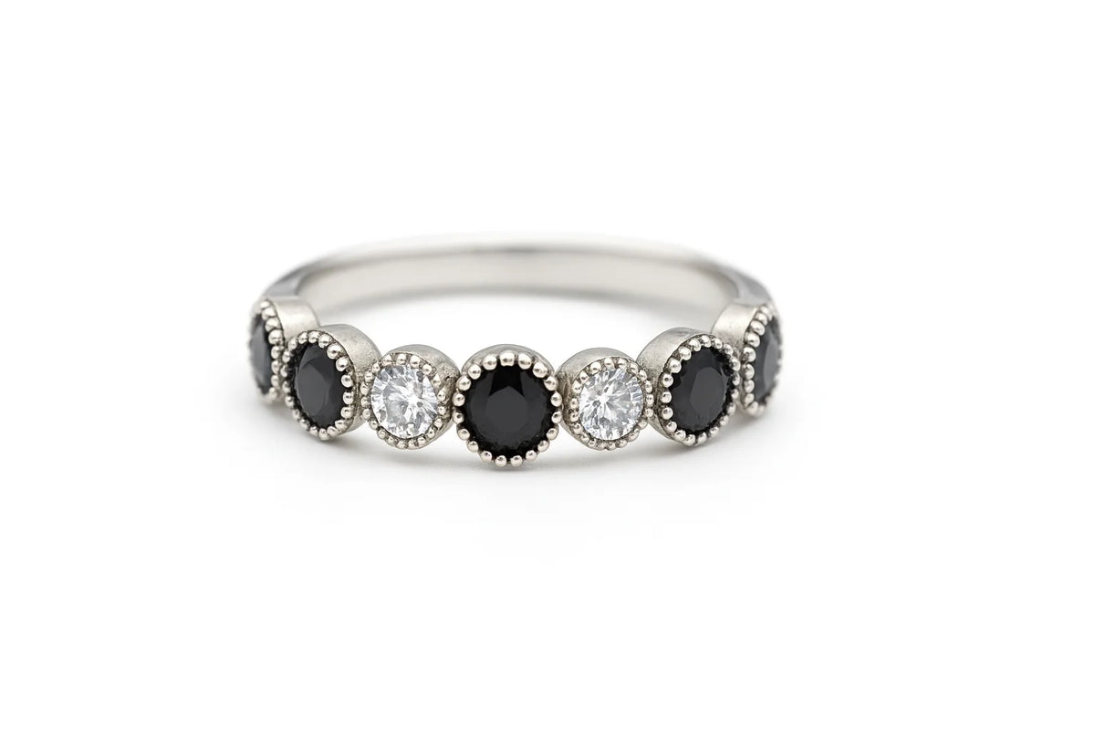 MIORA 925 Sterling Silver Tone Zirconia Ring - image 3