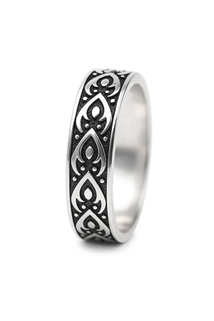 MIORA 925 Sterling Silver Tribal Band Ring - image 10