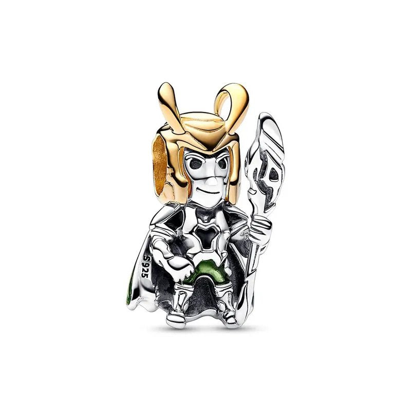 MIORA 925 Sterling Silver Warrior Bead