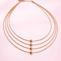 4 Layer Italian Stylish Necklace