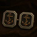 Anchor Rope Cufflinks