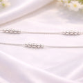 Hexa Shape Beaded Anklet