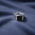 Black Stone Ring