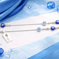 Blue Evil Eye Beads Anklet