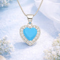 Blue Heart Pendant