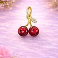 Cherry Pendant Necklace
