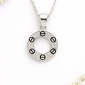 Circular Screw Motif Pendant
