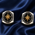 Compass Star Cufflinks