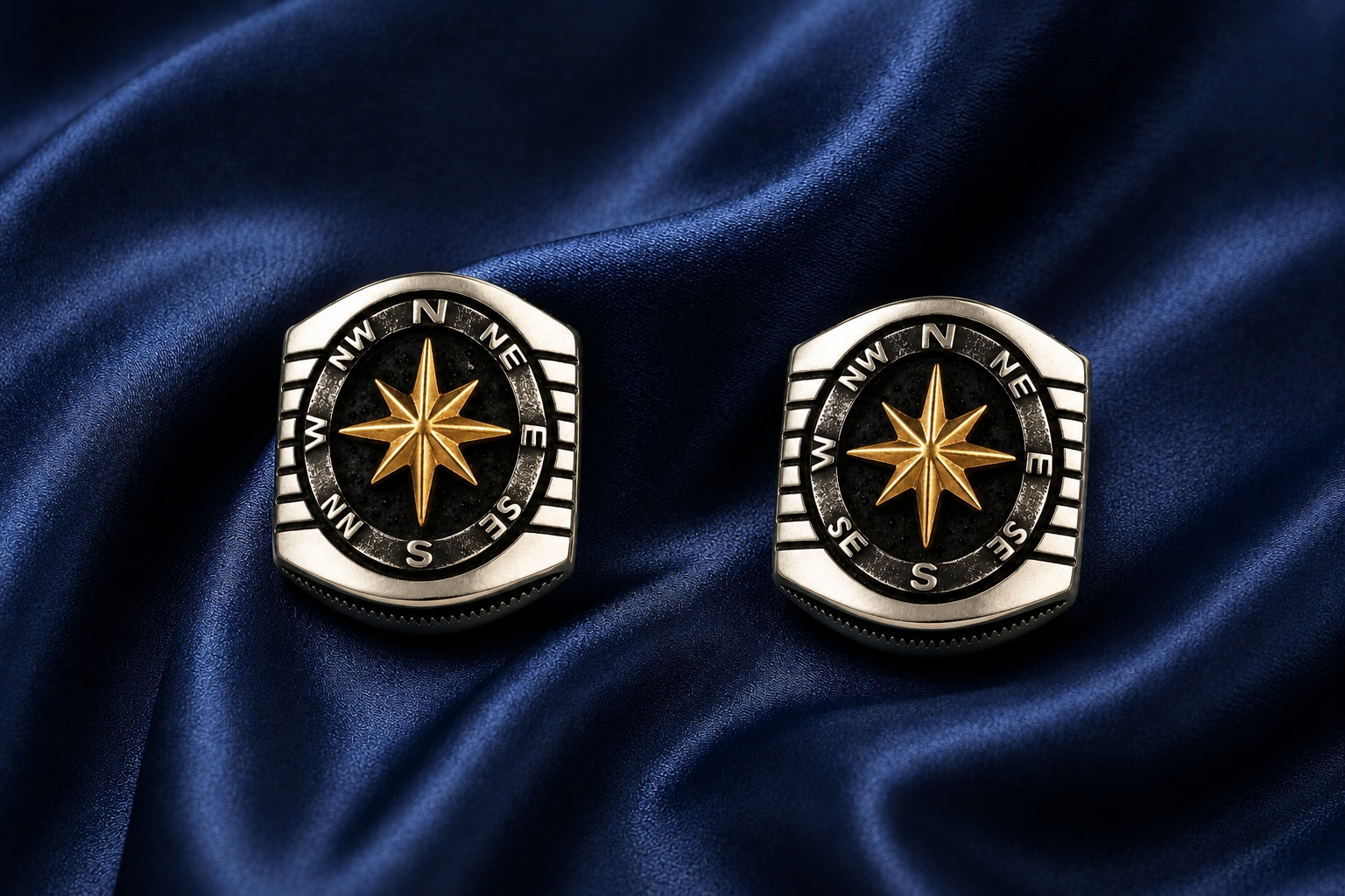 Compass Star Cufflinks