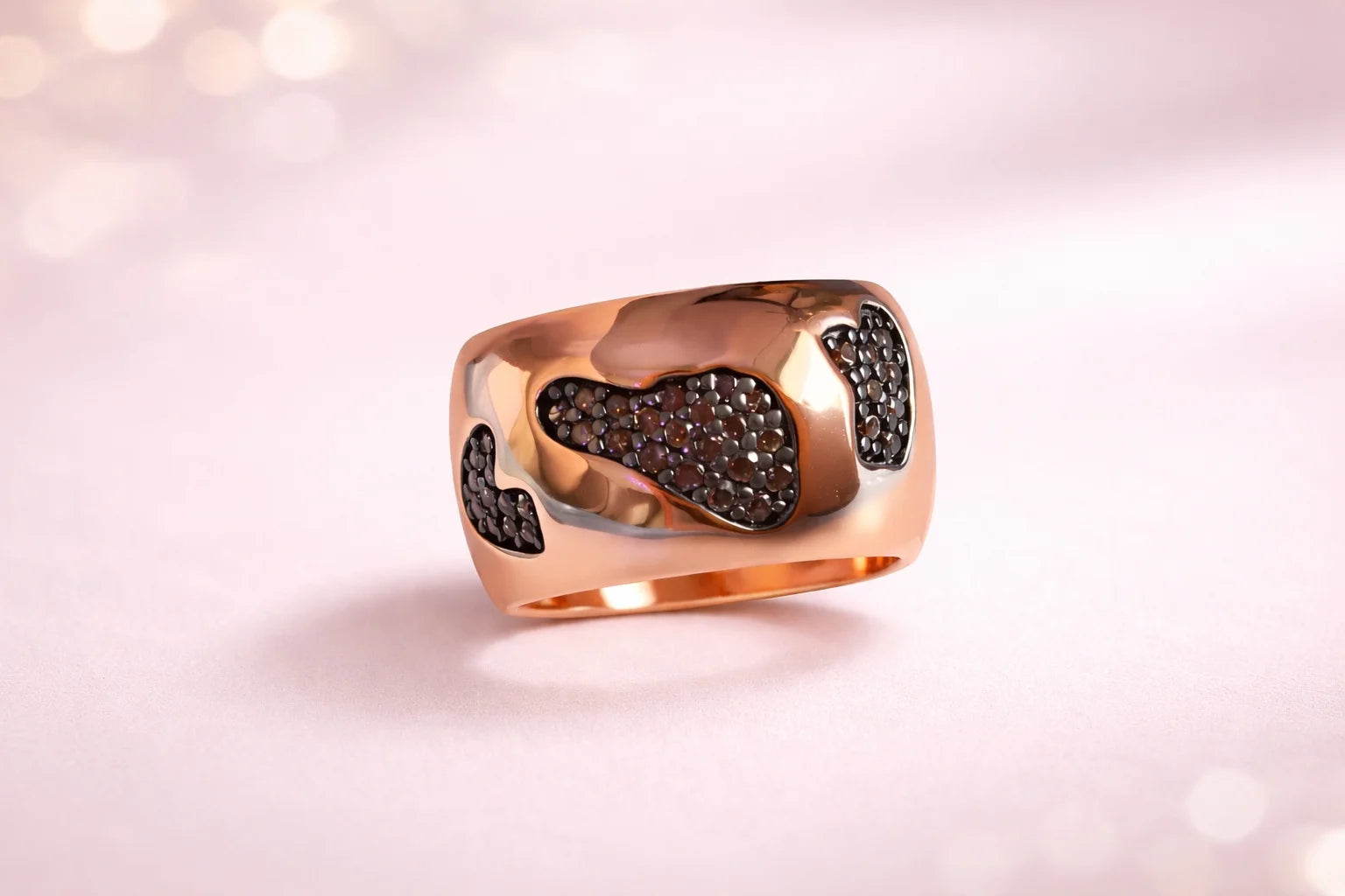 Curve Black Ring