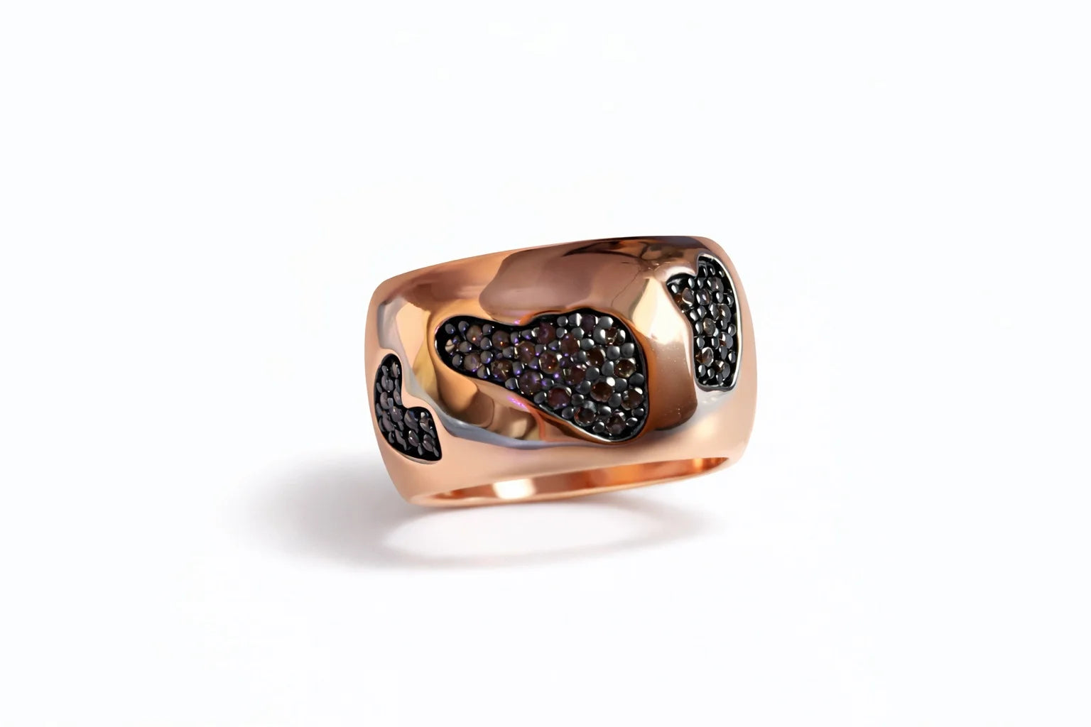 Curve Black Ring