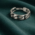 Cutwork Pattern Open Ring