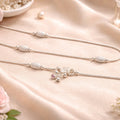 Elegant Textured Bead  Anklet