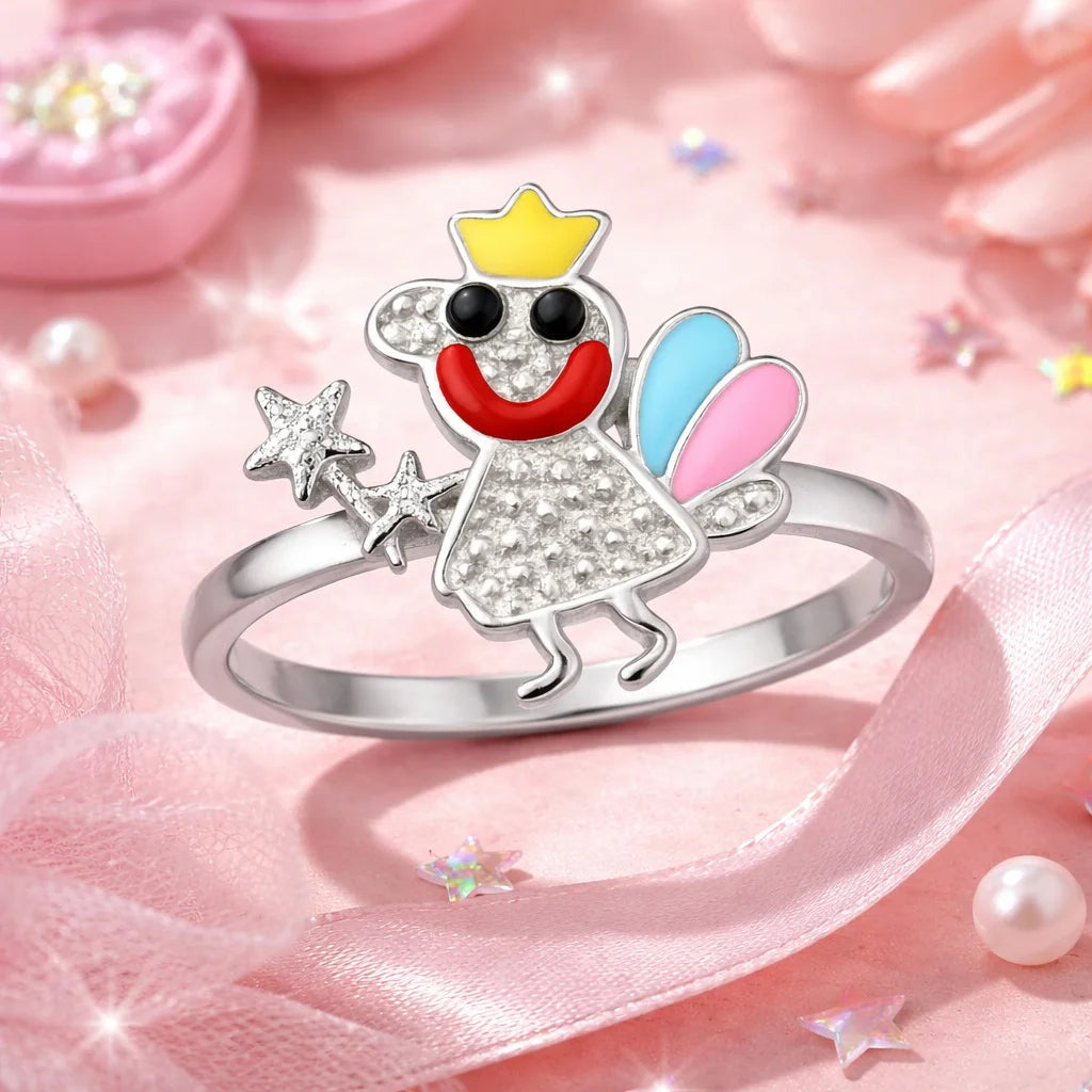 Fairy Princess Enamel Ring