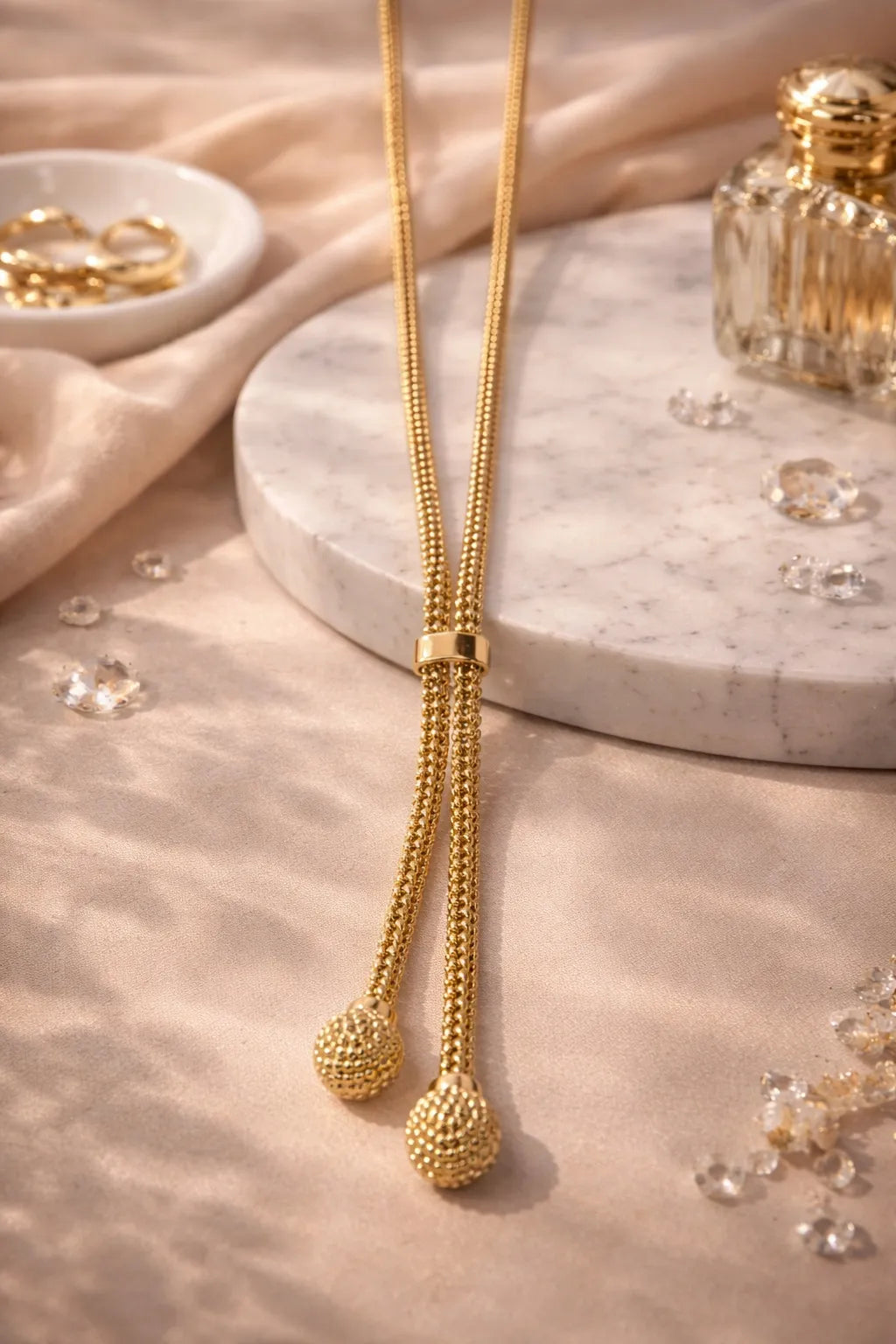 Golden Drop Necklace