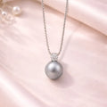 Grey Pearl Necklace