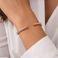 Imperial Glow Cuff Bracelet