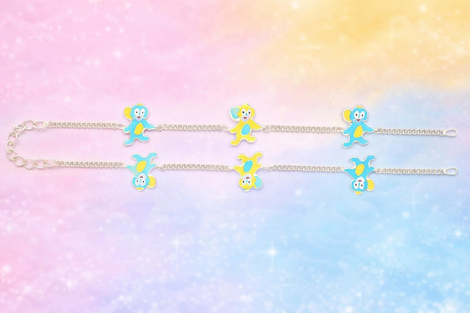 Kids Mini Mouse Enamel Anklet