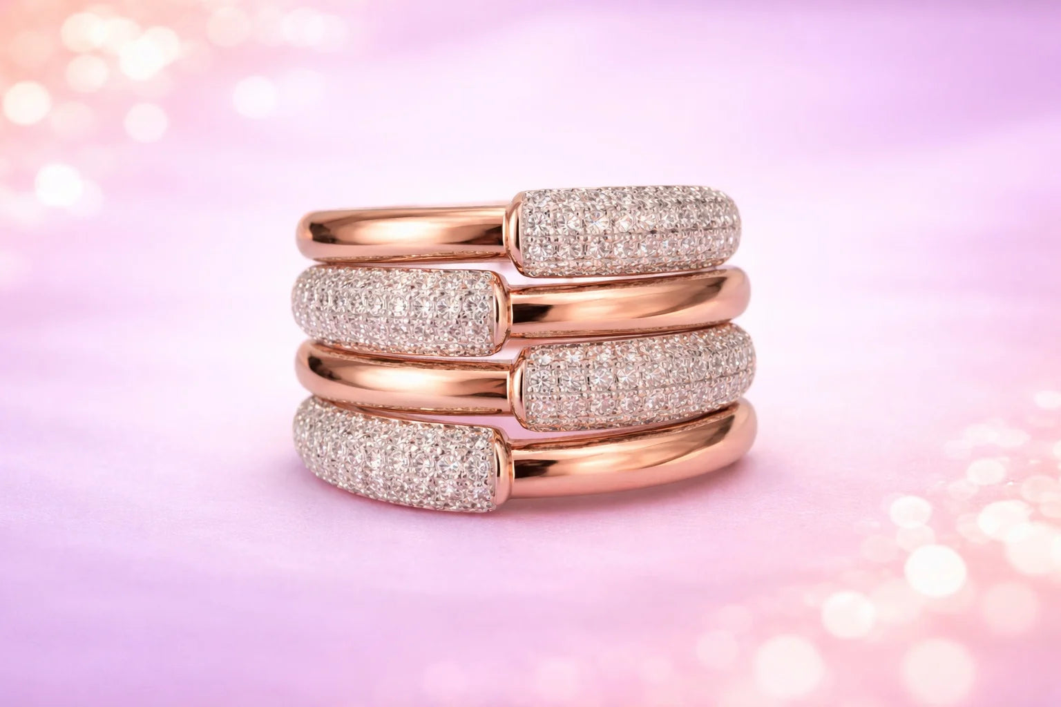 Luxe Trio Ring