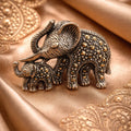 Mother & Baby Elephant Brooch