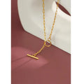 OT Buckle Chain Necklace