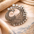 Peacock Brooch