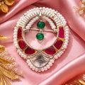 Pearl Circle Brooch